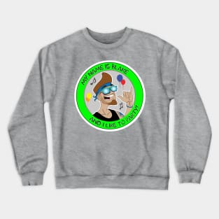 My name is Blake and I like to Party Crewneck Sweatshirt